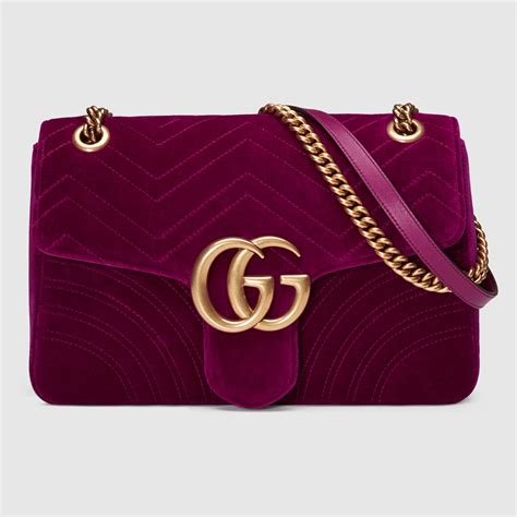 gucci marmont flap bag velvet|GUCCI Marmont Handbag Collection.